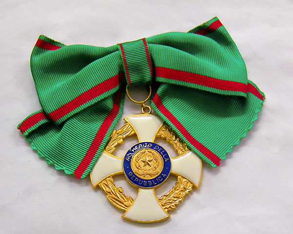 Grazie ai Cavalieri al Merito della Repubblica nominati dal Presidente Mattarella